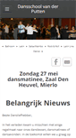 Mobile Screenshot of dansschoolvanderputten.nl